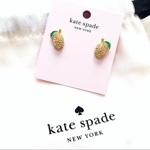 Kate Spade Picnic Perfect Lemon Stud Earrings
